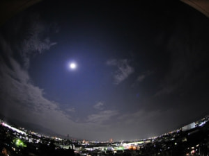 夜の街と夜景