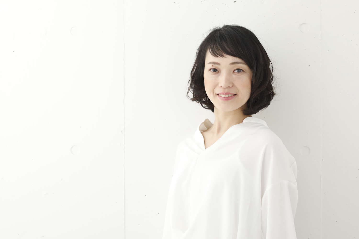 40代ボブスタイルの女性