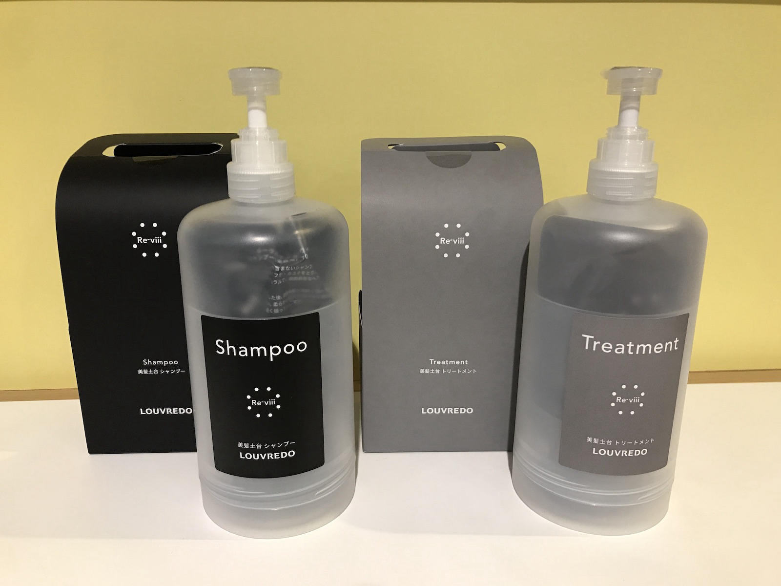 【LOUVREDO】ルーヴルドー レヴィ シャンプー 1000ml ルーヴルドー レヴィ シャンプー トリートメント 1000ml セット