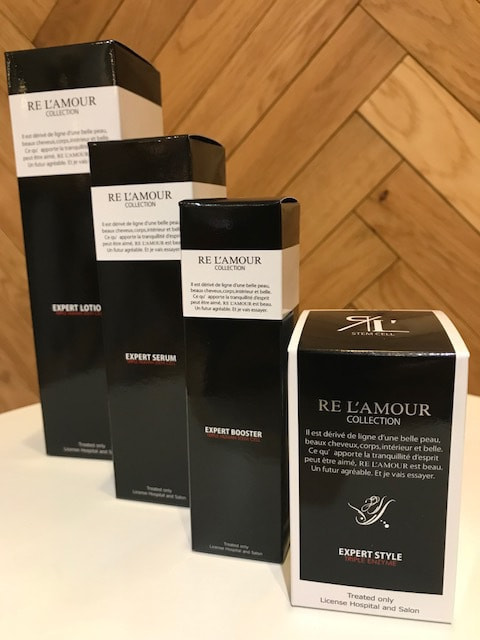 育毛剤リアムール４つの商品