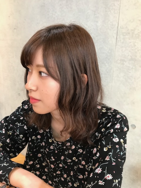 低温デジタルパーマで作ったヘアスタイル