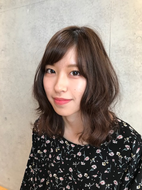 低温デジタルパーマで作ったヘアスタイル