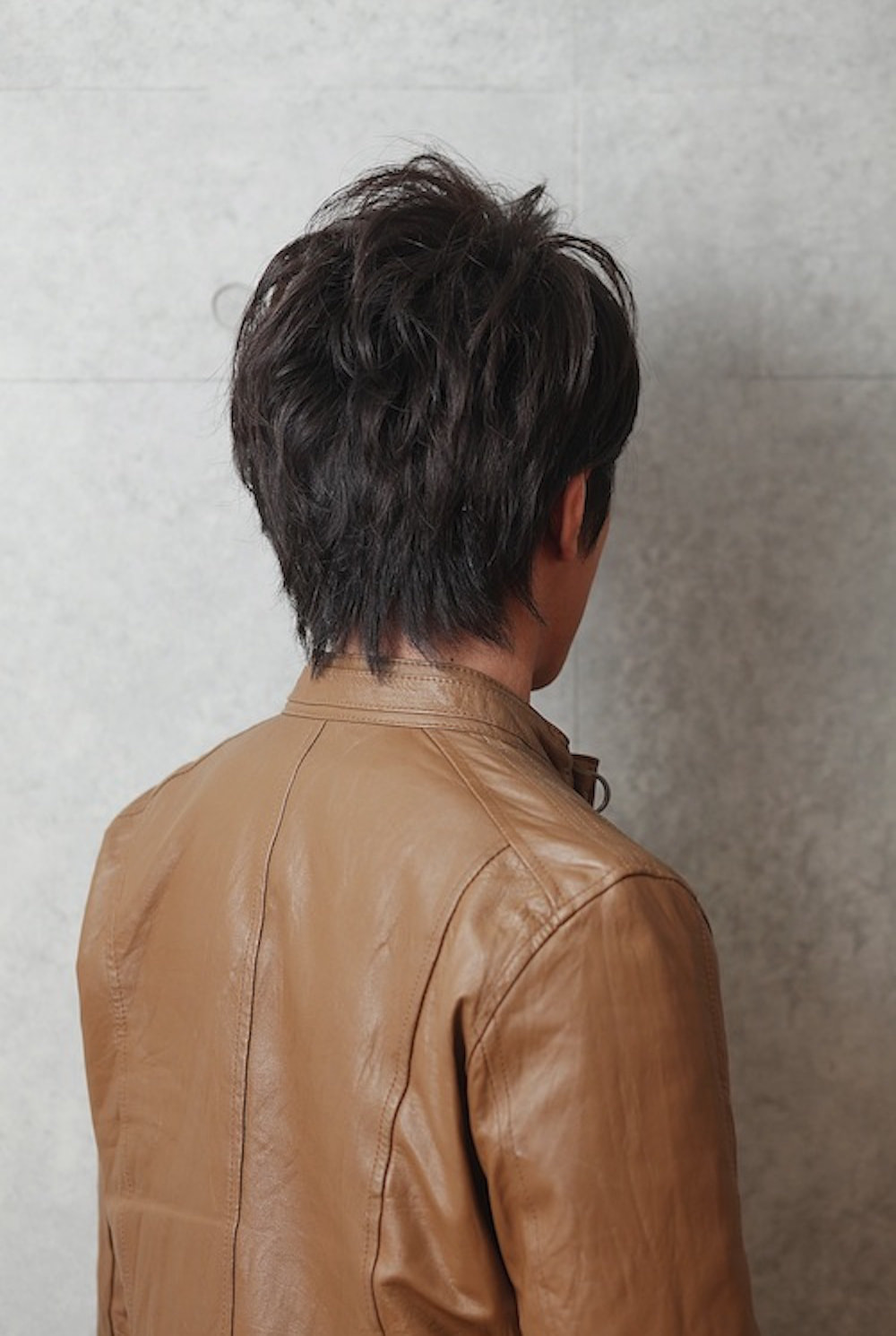 メンズクールショートヘアスタイル(バック)