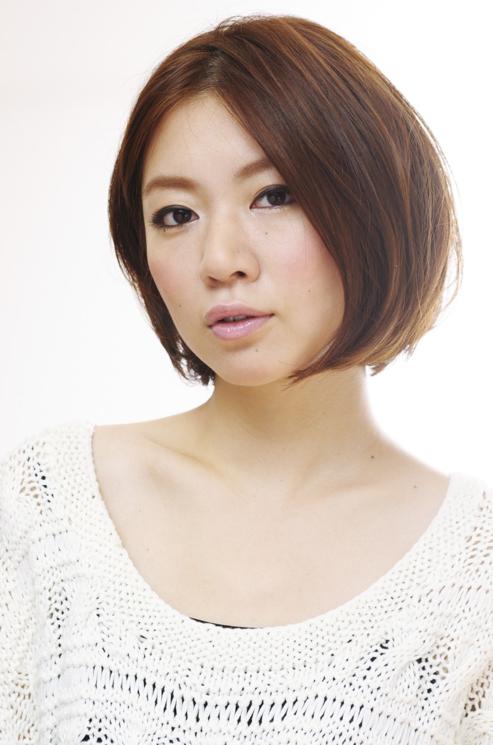 前下がりボブスタイル